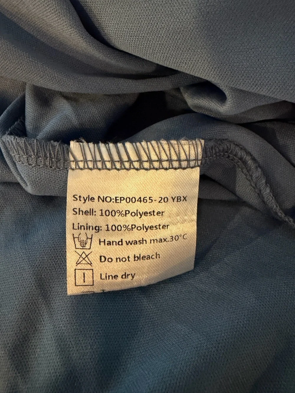 Ever Pretty Dusty Blue Dress, Size Large - Picture 7 of 7